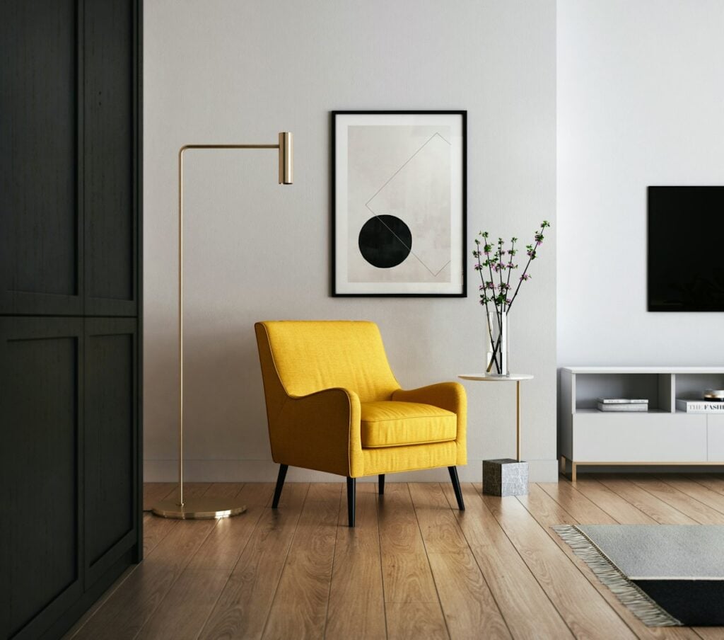 Warm inviting interior representing a high-converting kitchen landing page